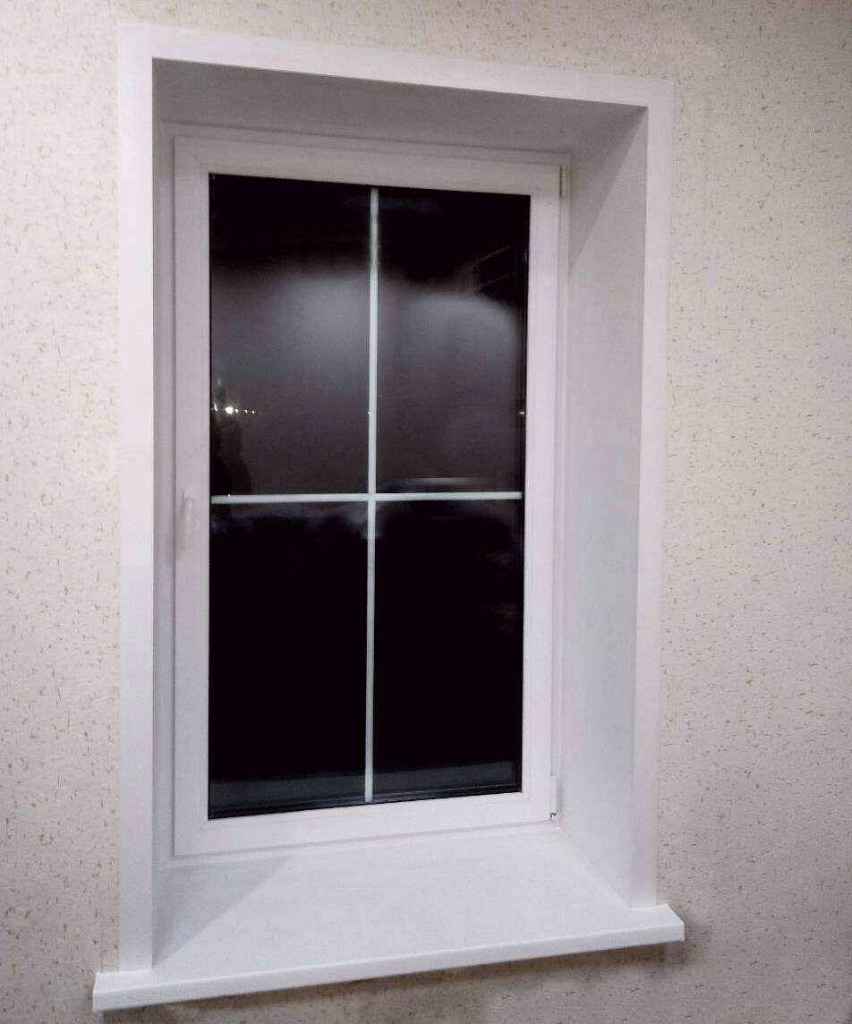 одностворчатые окна пвх